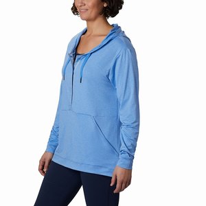 Columbia PFG Reel Relaxed™ Hoodie Dam Blå (OLVXT8275)